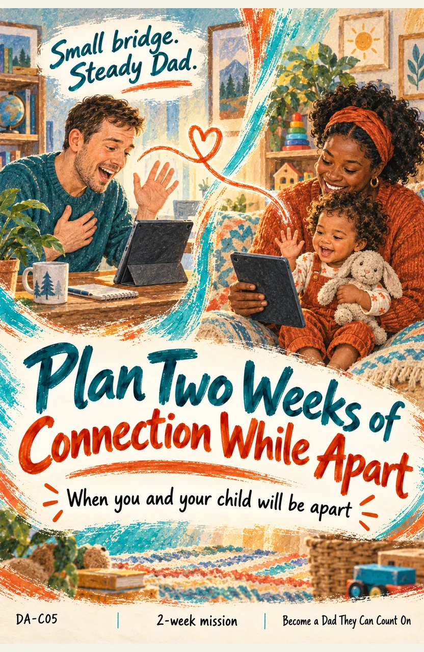 Build a Two-Week Connection Plan While Apart When: work, travel or family arrangements mean time apart
