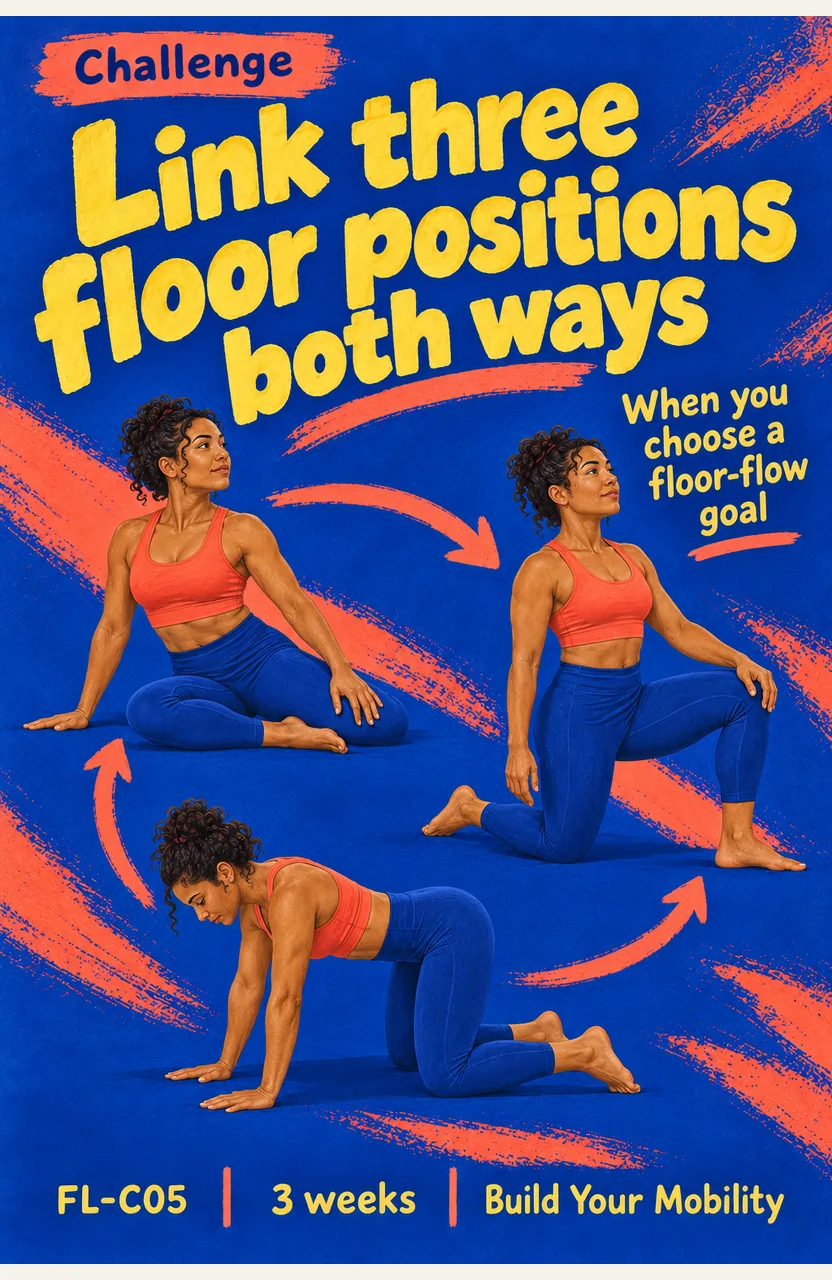 Link three floor positions both ways When: you choose a floor-flow goal