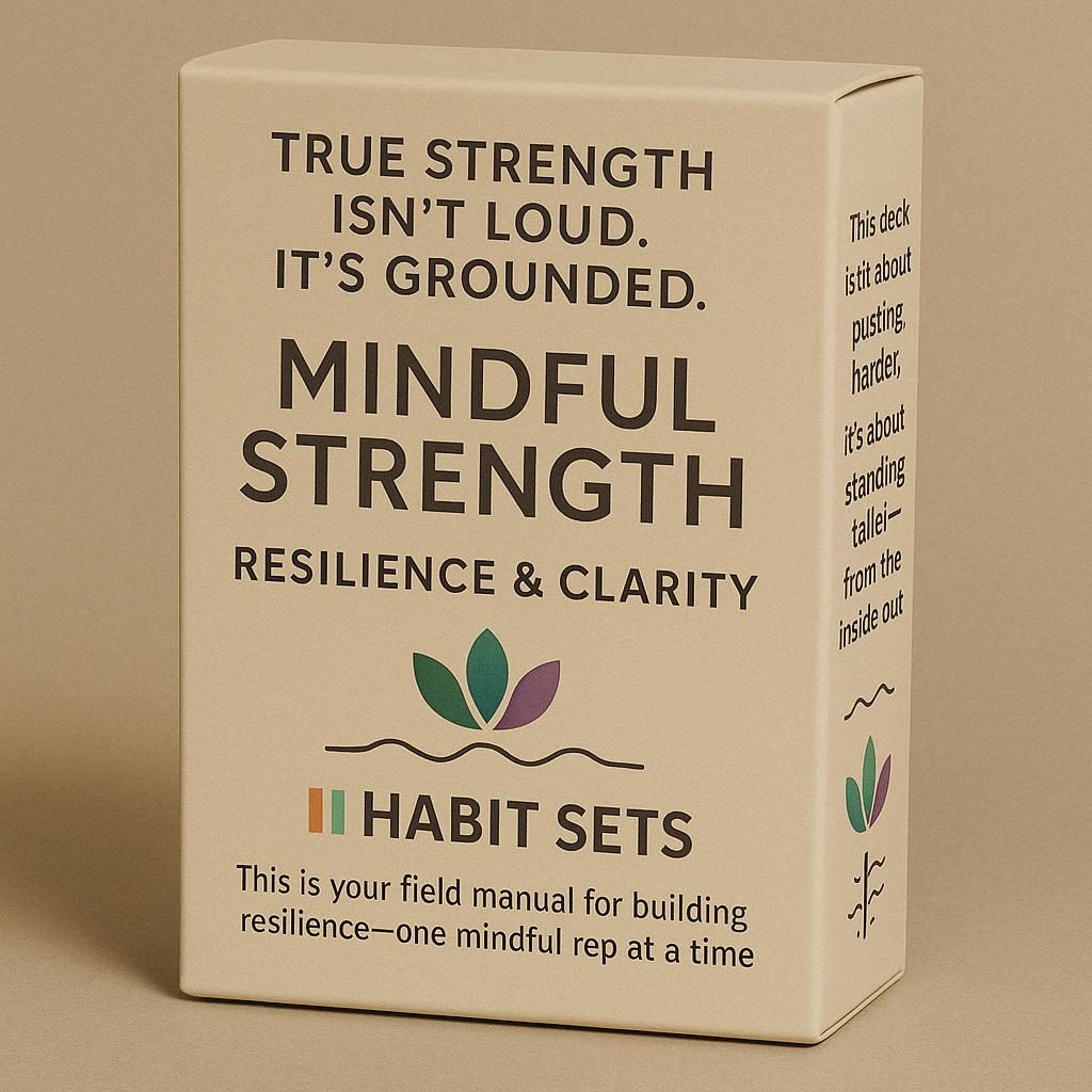 Mindful Strength deck box