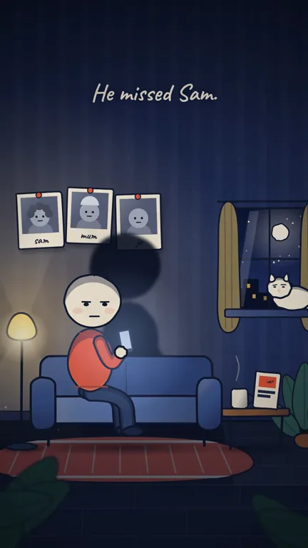A frame from the short Send it